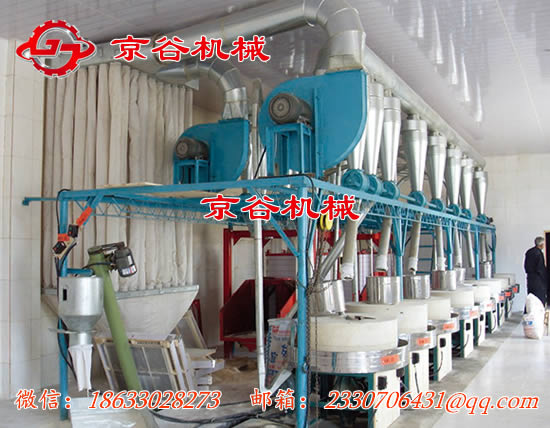 七组石磨面粉机价格，七组石磨面粉机生产厂家--【面粉机械】