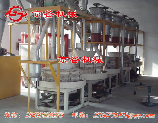 五组石磨面粉机厂家价格,全自动石磨面粉机--【京谷机械】