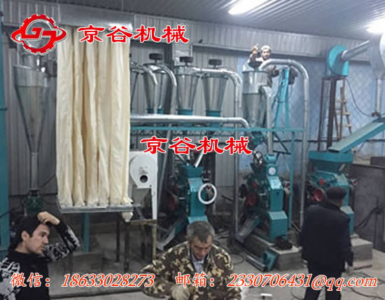 19吨小麦面粉机成套设备-19吨面粉机--【河北赞皇京谷面粉机】